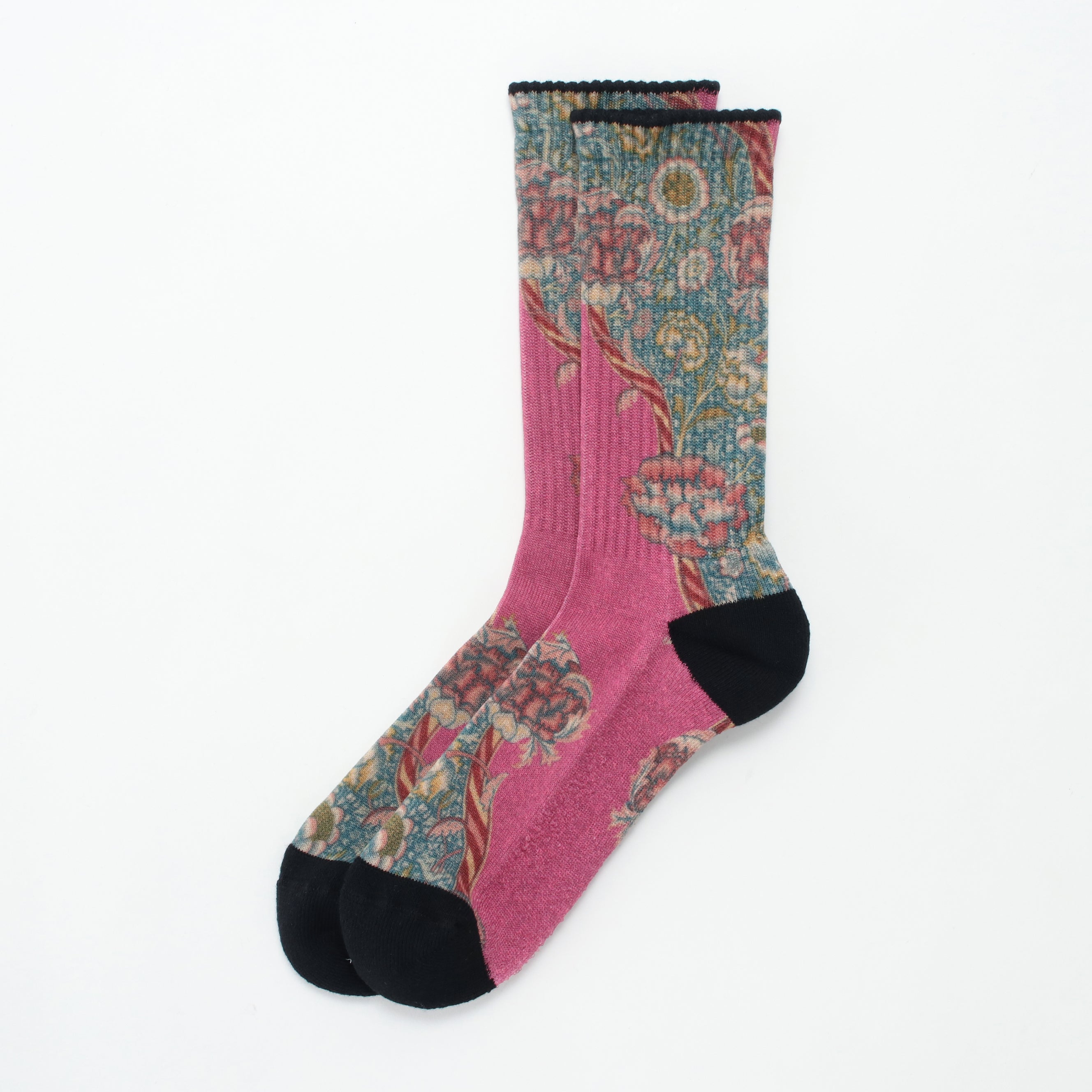 hoisum　Birdブランケット　WilliamMorris　BLUE WilliamMorris🄬 – HOiSUM MART
