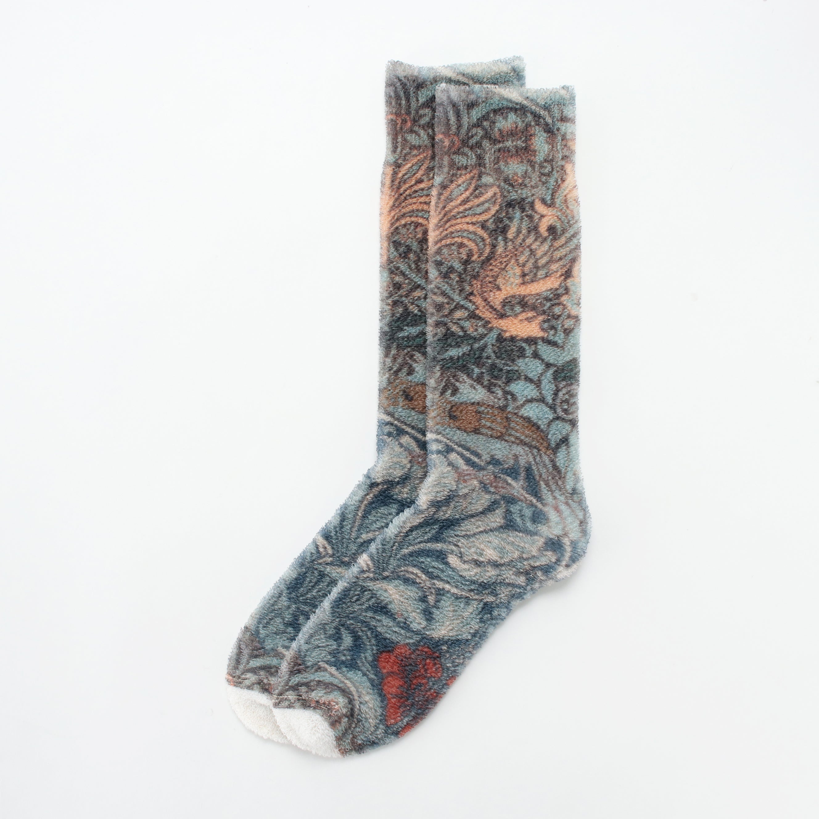 hoisum　Birdブランケット　WilliamMorris　BLUE Birdブランケット_WilliamMorris🄬 – HOiSUM MART